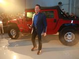 Arnold Schwarzenegger Unveils All-Electric Hummer H1 Prototype
