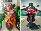 Bajaj Pulsar RS200 With New Colour Options Spotted At Dealership