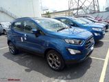 Spy Pics: Ford EcoSport Facelift Titanium S Trim Spotted Ahead Of Launch