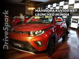 Mahindra KUV100 NXT Launched In India; Prices Start At Rs 4.39 Lakh
