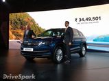 Skoda Kodiaq Launched In India At Rs 34,49,501 