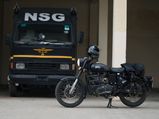 Royal Enfield Stealth Black Motorcycles Ridden By NSG Commandos For Sale — Here's How To Own One