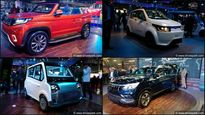 Mahindra SUVs And Cars At Auto Expo 2018 - TUV Stinger Concept, eKUV100, Rexton & More