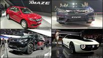 Honda Cars At Auto Expo 2018 - New Amaze, CR-V, Civic & More
