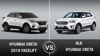 Hyundai Creta 2018 Facelift Vs Old Creta: Key Differences In Design, Specifications And Features