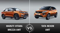 Maruti Vitara Brezza Automatic Vs Tata Nexon Automatic: — Which Lost The Clutch Pedal Better?