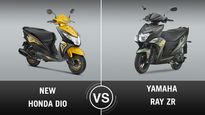 2018 Honda Dio Vs Yamaha Ray ZR Comparison: Design, Specifications, Features, Price And Mileage