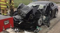 A Tesla Model S Crashes Into A Fire Engine: The Latest Tesla Model S Accident Took Place In Utah