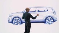 New Volkswagen T-Cross Compact-SUV Teased: Rivals The Hyundai Creta