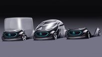 Mercedes Vision Urbanetic Autonomous Electric Van Concept — Shape-Shifting Monster, Literally