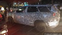 EXCLUSIVE: Tata Harrier Seven-Seater Variant Spotted Testing In Bangalore