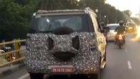New Mahindra TUV 300 Facelift Spy Pics — Some ‘X’ Design Features Seen