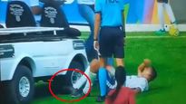 Football Video Becomes Viral After A Medical Kart Runs Over An Injured Player’s Leg