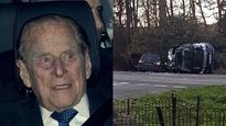 Prince Philip’s Land Rover Freelander 2 Flips Over In Car Accident; No Injuries Reported