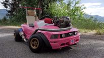 Toy Barbie Mustang With A Turbocharged Dirt Bike Engine Is Absolutely Bonkers [Video]