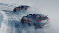 Next-Gen Mercedes-AMG A45 S Demonstrates Drifting Prowess — Performs Bonkers Ballet On Ice