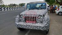 New Mahindra Thar Spied Once Again — First Look At its Interiors!