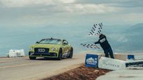Bentley Continental GT Conquers Pikes Peak — Sets New Course Record