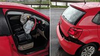 VW Polo Gets Damaged & Airbags Deploy After Hitting Huge Pothole — Who’s To Blame?
