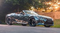 The Lexus LC Convertible Revealed At Goodwood — We Want A Camo Paint Job!