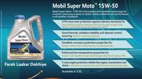 Mobil Super Moto Synthetic Technology 15W-50 Engine Oil Launched — For 4-Stroke Motorcycles