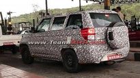 New Mahindra TUV300 Plus BS-VI Model Spied Testing — Launch Expected Soon