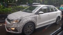 Volkswagen Polo And Vento Facelift Snapped Testing Again