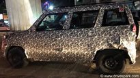 Mahindra TUV300 Spied Testing With BS-VI Engine: Spy Pics & Details