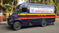 Mumbai Police Turn Their Vans Into Mobile Sanitisation Units