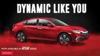 Honda Civic BS6 Diesel Bookings Commence Ahead Of India Launch