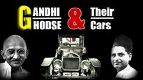 Mahatma Gandhi And Ghodse's Cars Together