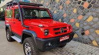 2020 Force Gurkha Spotted In Red Colour Ahead Of India Launch: Spy Pics & Other Details