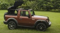 2020 Mahindra Thar Convertible Top Showcased With Folding Procedure: Video & Other Details