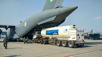 Indian Air Force C-17 & IL-76 Aircraft Transport Oxygen Trucks For COVID-19 Relief Operations