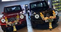 Two Mercedes-Benz G350d SUVs Delivered To The Same Family On The Same Day