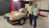 Ravi Shastri's Fully Restored Audi 100 Is A Nostalgia Machine For Cricket Fans