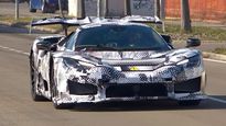 Ferrari LaFerrari Successor Spied Testing - Sports Massive Spoiler