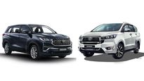 Toyota Innova Crysta Diesel Vs Toyota Innova Hycross – Price, Powertrain, Size & More