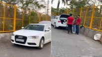 Man Seen Selling Tea In Audi – Netizens Left Shocked