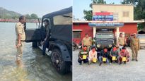 Mahindra Thar Washed In Ganga River By Delhi Tourists Sparks Outrage: Challans Issued, Car Seized
