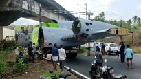 Truck Carrying Indian Air Force Aircraft Components Stuck Under Goa Bridge – Traffic Chaos  