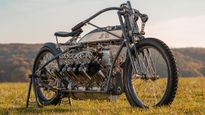 Czech Maverick's V8 Aircraft Engine Powered Motorcycle Is A Rolling Piece Of Automotive Art 