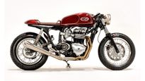 Ryan Reynolds' Triumph Thruxton - Another Red Facade