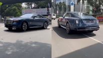 India's First-Ever Rolls-Royce Spectre Hits The Streets Of Chennai