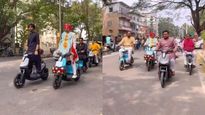 Green is the New Grand: Yulu Bike Baraat Captures Netizens Hearts