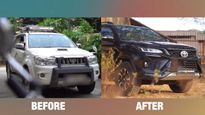 Watch This Old Toyota Fortuner Turn Into A Rs 55 Lakh Legender!