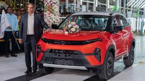 First Tata Nexon Rolls Off the Line at Newly Acquired Sanand Plant!
