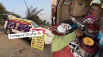 Watch How A Toyota Fortuner Became A Bustling Roadside Dhaba!