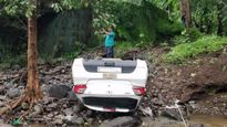 Tata Tiago Falls From Bridge: All 6 Occupants Safe