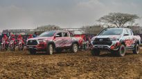 Toyota Hilux Shines as Official Vehicle Partner at Indian Supercross Racing League